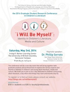 2014 UBC Graduate Student Research Conference in Children's Literature